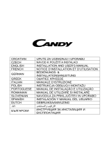 Candy CDG6CEB 60 CHIMNEY HOOD Manual de usuario