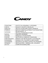 Candy CCE192X Chimney Cooker Hood Manual de usuario