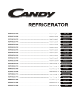 Candy CHTL 552BK Under Counter Larder Fridge Manual de usuario