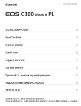 Canon EOS Series User EOS C300 Mark II PL Guía de inicio rápido