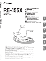 Canon RE-455X Manual de usuario