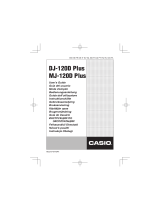 Casio DJ-120D Plus Manual de usuario
