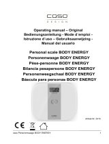 Caso Body Energy - 3415 El manual del propietario