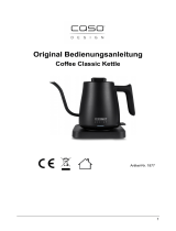Caso CASO Coffee Classic Kettle Instrucciones de operación