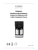 Caso Design Coffee Taste & Style Thermo Instrucciones de operación