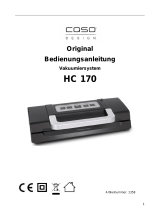 Caso Design CASO HC 170 Instrucciones de operación