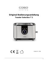 Caso Design Design Toaster Selection T 2 Manual de usuario