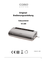 Caso Design VC100 Instrucciones de operación