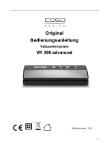 Caso VR 390 advanced Instrucciones de operación
