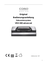 Caso Design VRH 690 advanced Manual de usuario