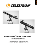 Celestron PowerSeeker 60EQ - 21043 Manual de usuario