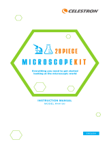 Celestron 28 pc. Microscope Kit Manual de usuario