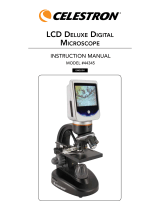 Celestron Deluxe Digital LCD Microscope Manual de usuario