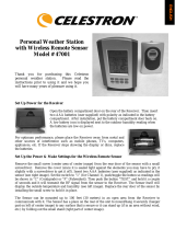Celestron Compact Weather Station Manual de usuario