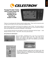 Celestron Deluxe Weather Station Manual de usuario