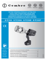 Cembre B-TC550E Manual de usuario