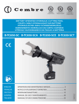 Cembre B-TC650-SCE Manual de usuario