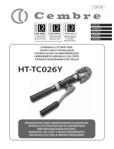 Cembre HT-TC026Y Manual de usuario