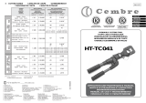 Cembre HT-TC041 Manual de usuario