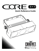 Chauvet Core 3×1 Guia de referencia