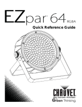 Chauvet EZpar 64 RGBA Manual de usuario