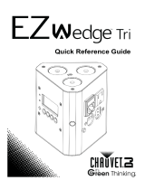 Chauvet EZ EZ Wedge Tri Stage Light El manual del propietario