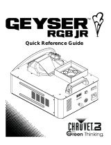 Chauvet Geyser RGB Jr Guia de referencia