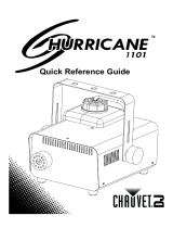 Chauvet Hurricane 1101 Guía de inicio rápido