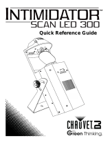 Chauvet Intimidator Scan LED 300 Guia de referencia