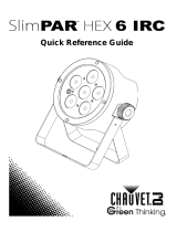 Chauvet SlimPAR Hex 3 IRC Guía de inicio rápido