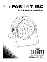 Chauvet SlimPAR Tri 7 IRC Guia de referencia