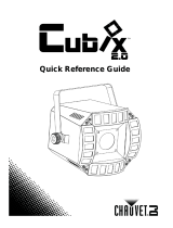 CHAUVET DJ Cubix 2.0 Guia de referencia