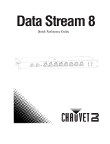 CHAUVET DJ Data Stream 8 Guia de referencia