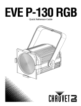 CHAUVET DJ EVE P-130 RGB Guia de referencia