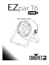 Chauvet EZpar T6 USB Guia de referencia
