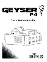 CHAUVET DJ Geyser P4 Guia de referencia