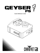 CHAUVET DJ Geyser P5 Guia de referencia