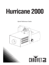 CHAUVET DJ Hurricane 2000 Guia de referencia