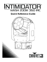 CHAUVET DJ Intimidator Wash Zoom 250 IRC Guia de referencia
