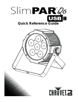 CHAUVET DJ SlimPACK Q6 USB Guia de referencia