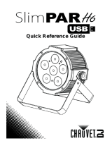 CHAUVET DJ SlimPAR H6 USB Guia de referencia