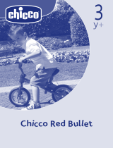 Chicco Red Bullet 11 inch Wheel Size Kids Balance Bike Manual de usuario