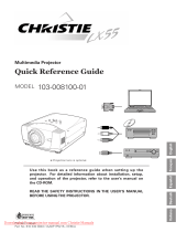 Christie 103-008100-01 Manual de usuario
