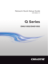 Christie DWU1052-Q Manual de usuario