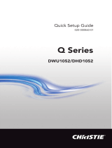 Christie DHD1052-Q Manual de usuario