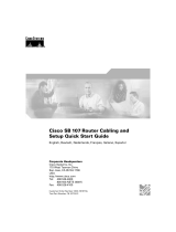 Cisco Systems SB 107 Manual de usuario