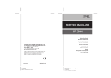 Citizen Systems SR-260NGR Manual de usuario
