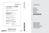 Clarion NAX983HD Manual de usuario