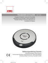 Clatronic CDP 7001 Manual de usuario