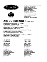 Carrier Split-type Room Air Conditioner El manual del propietario